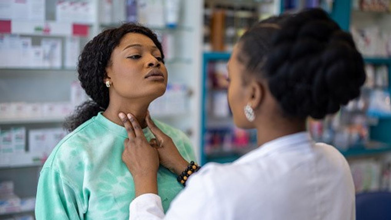 Antibiotic prescribing for sore throats in England's pharmacies is twice as high as in Wales