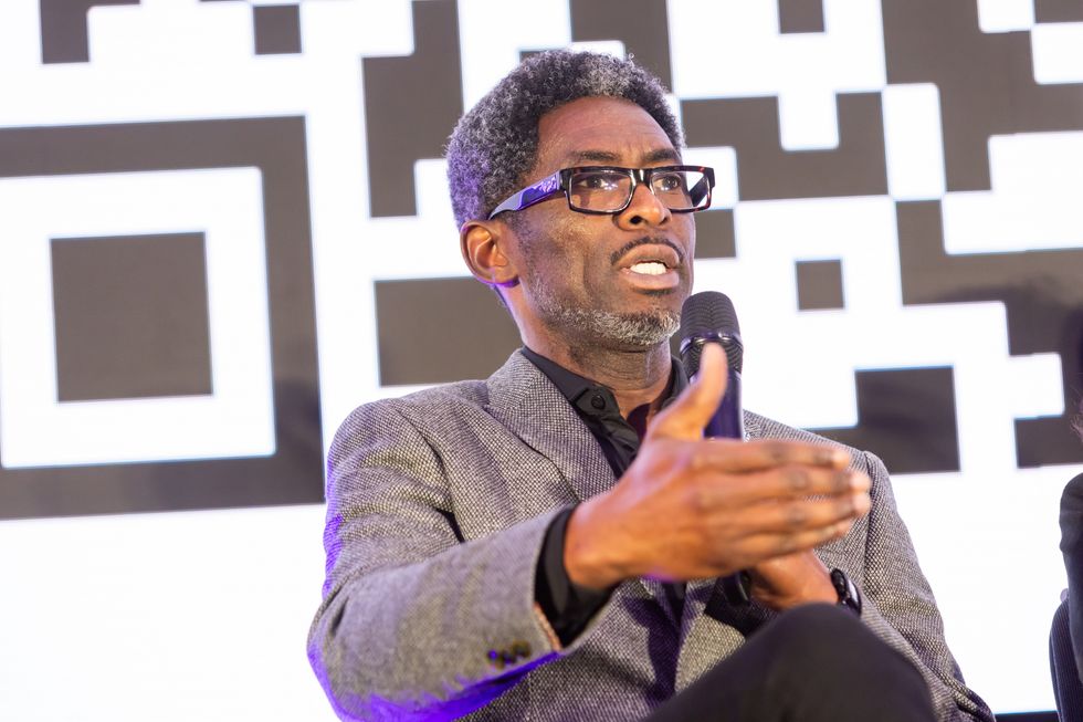 Baba Akomolafe explains using QR codes to streamline patient triage in pharmacy