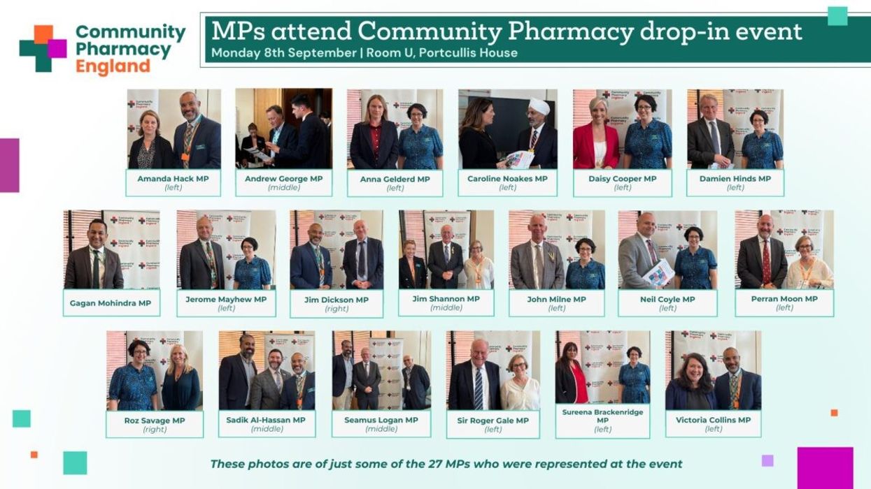 Community Pharmacy members raise their concerns with MPs