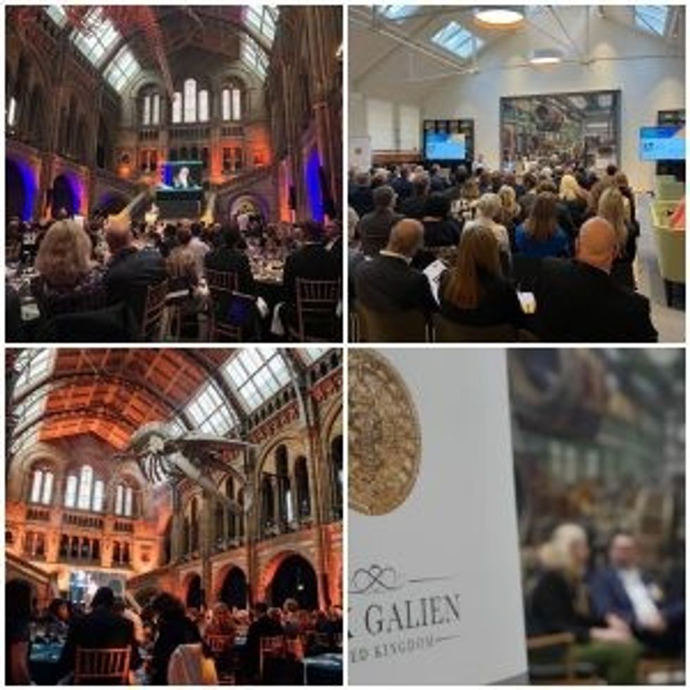 Galien Awards ceremony; mahendra patel and University of Oxford team ; principle trials and panoramic trials ; pharmacy; community pharmacy; best public sector innovation