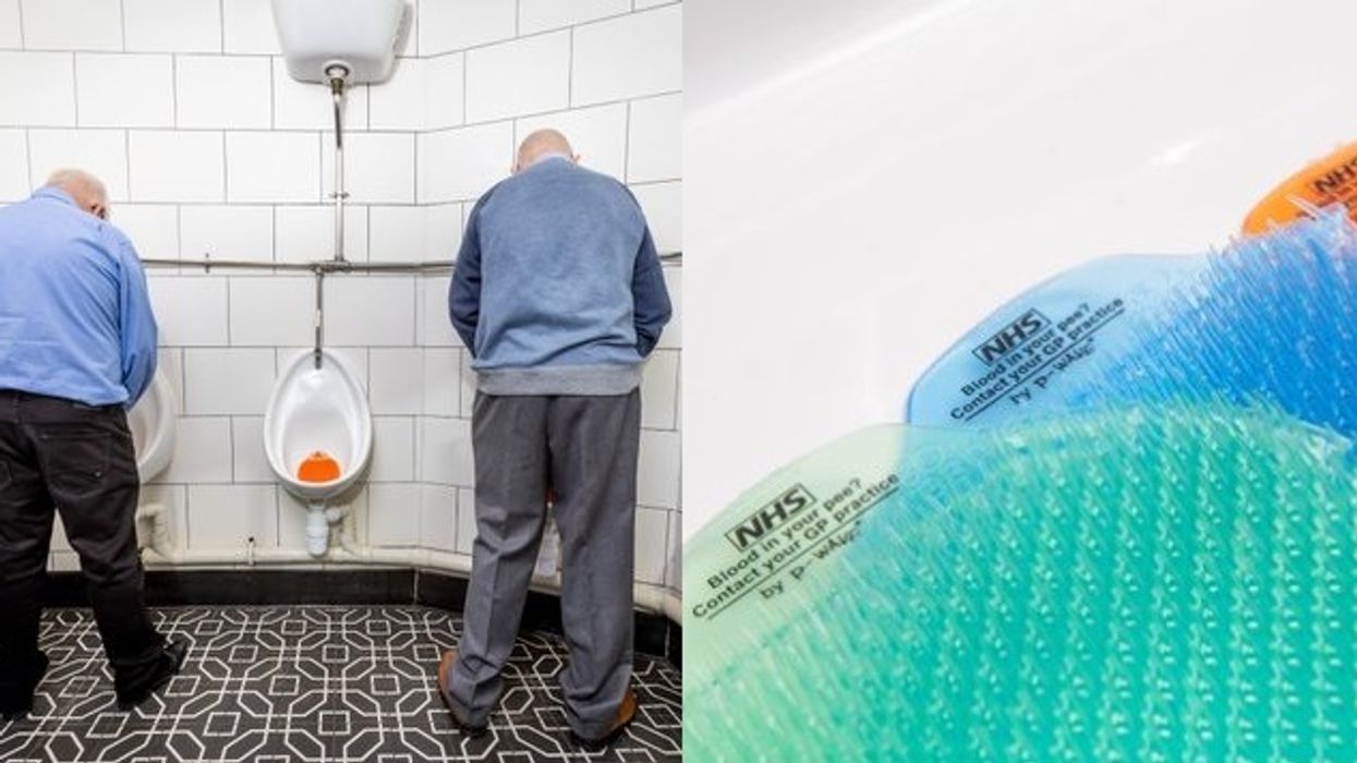 NHSE to put ‘blood in pee’ cancer warnings on urinal mats in pubs, football grounds