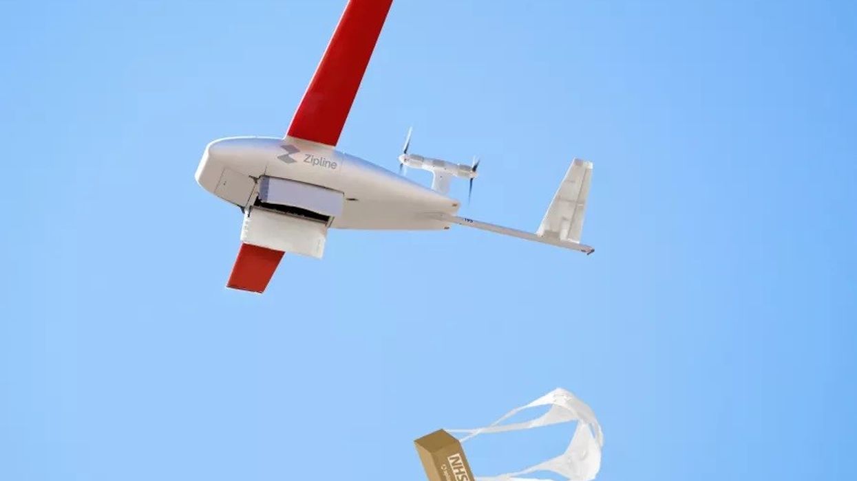 NHS to expand medical drone delivery network with Zipline and Apian