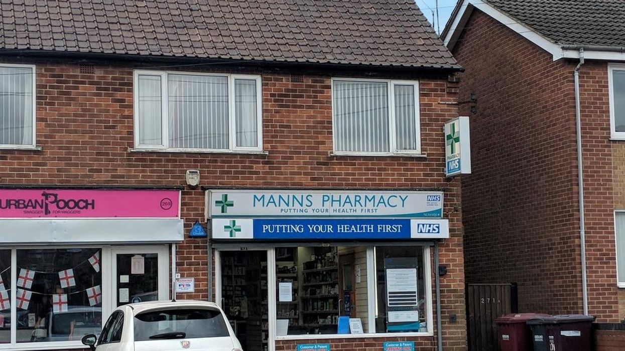 Manns Pharmacy in Nottinghamshire sold to first-time buyer pair