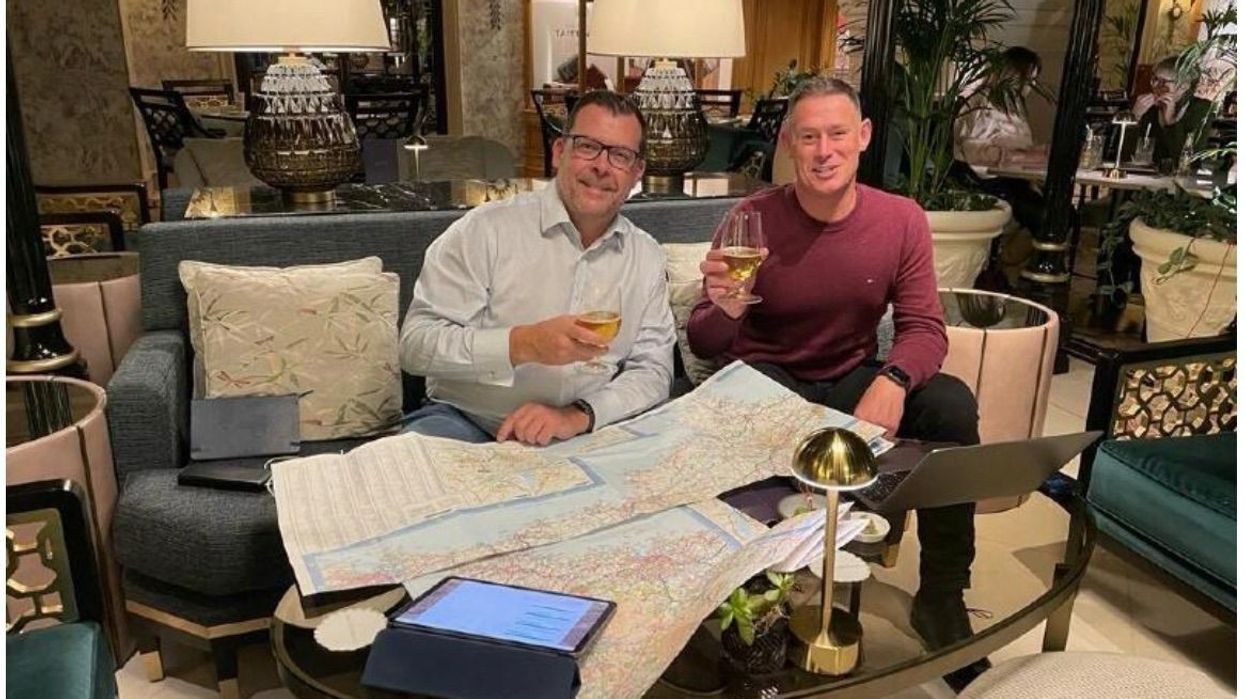 Two Jamies set to walk 125 miles in support of cancer research