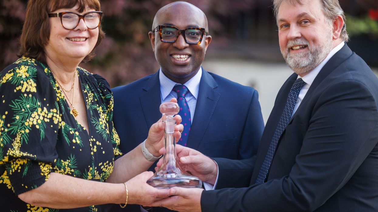 Ade Williams receives RPS Charter Award