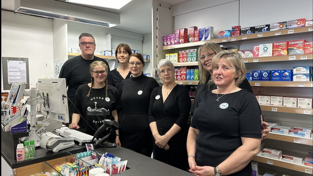 Whithorn Pharmacy joins #SaveOurPharmacies day of action amid NHS funding crisis