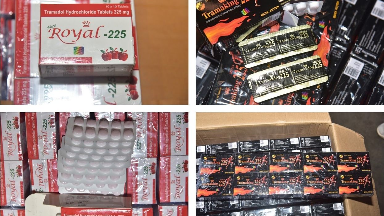 Tramadol worth GBP 10.2 million seized at Mundra Port, destined for Africa