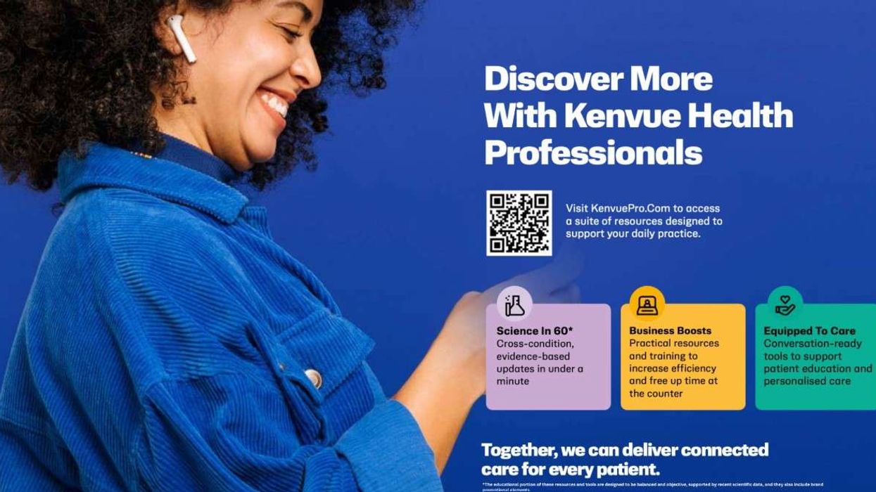 Kenvue launches Health Professionals at The Pharmacy Show