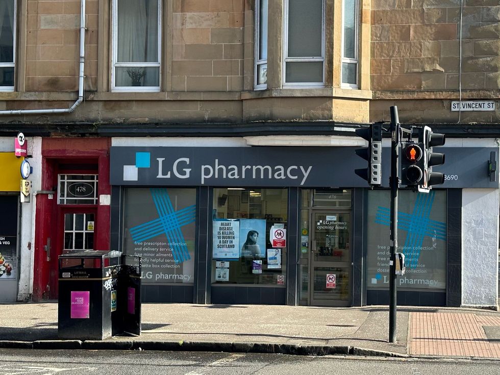 LG Pharmacy in Glasgow, sold to GNA Healthcare through Christie and Co