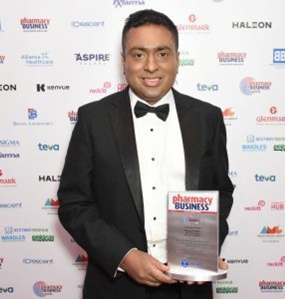 Nemesh Patel Managing Director of the Southdowns Pharmacy Group