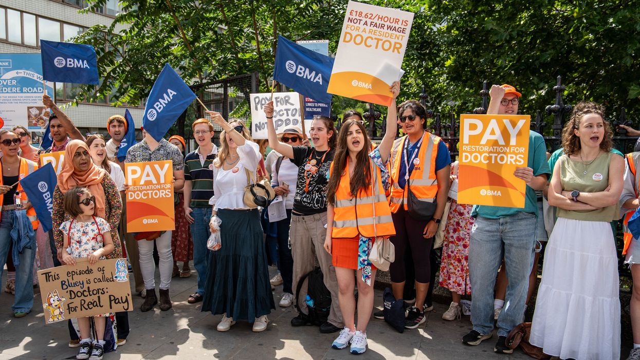 NHS England resident doctors strike