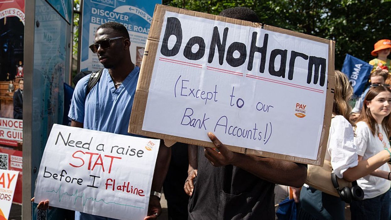 NHS England resident doctors strike