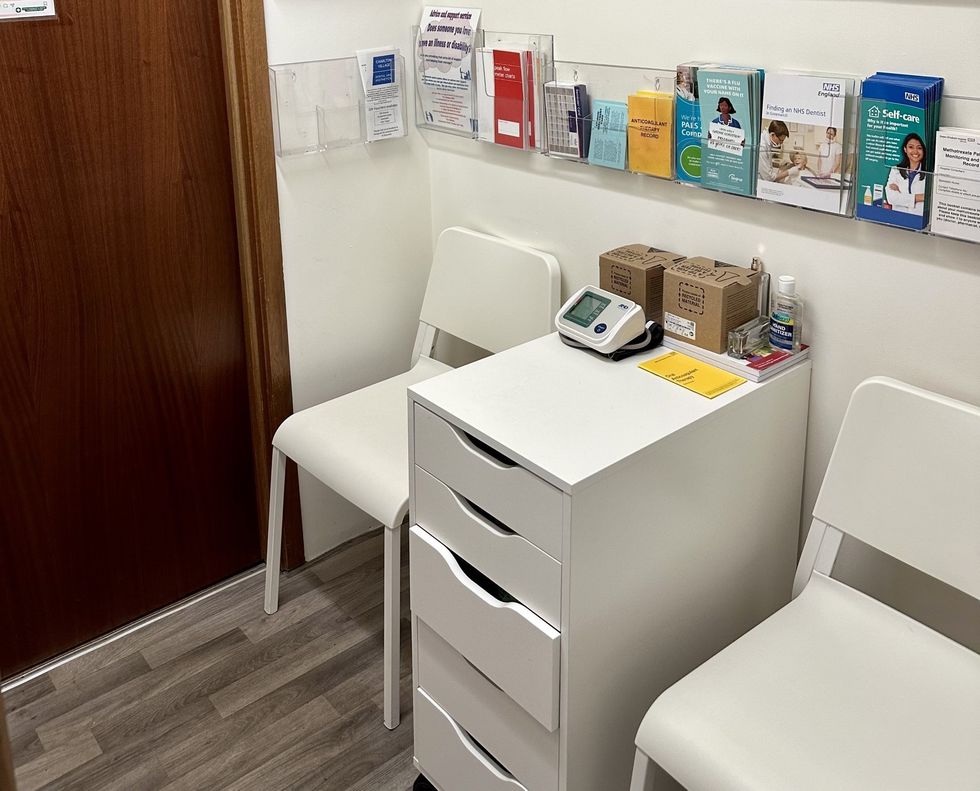 One of Totty Pharmacy's new and improved consultation rooms