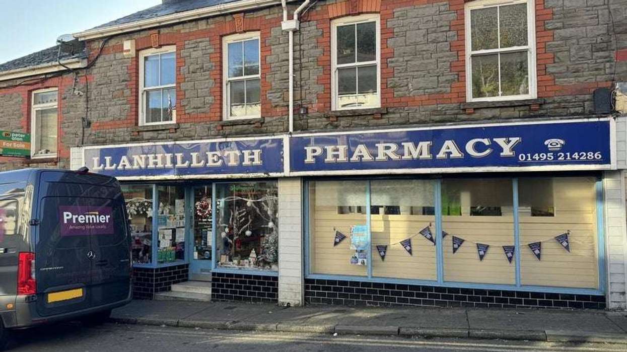 Pharmacy in Welsh village