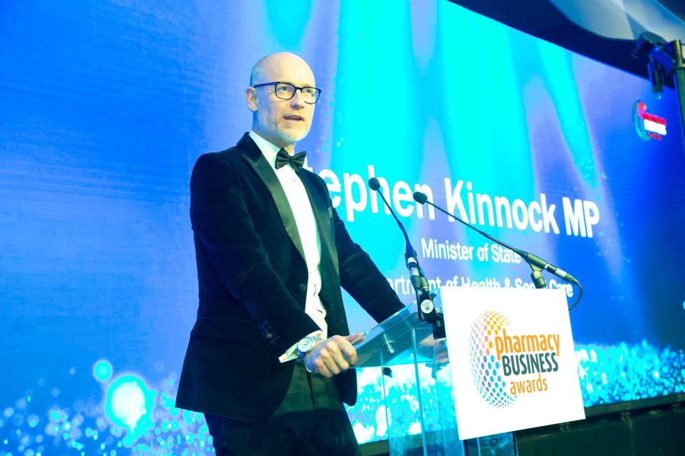 Pharmacy minister Stephen Kinnock