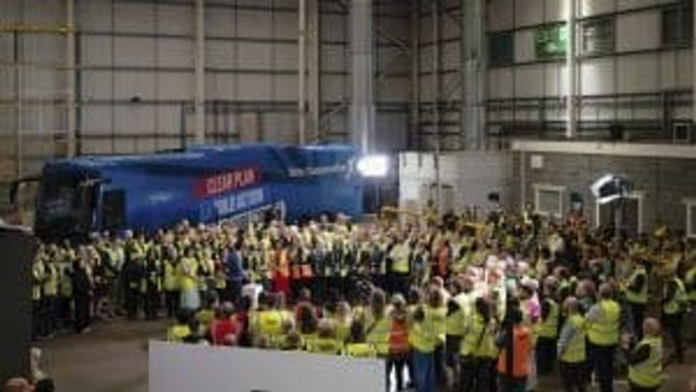 Prime Minister Addressing Colleagues