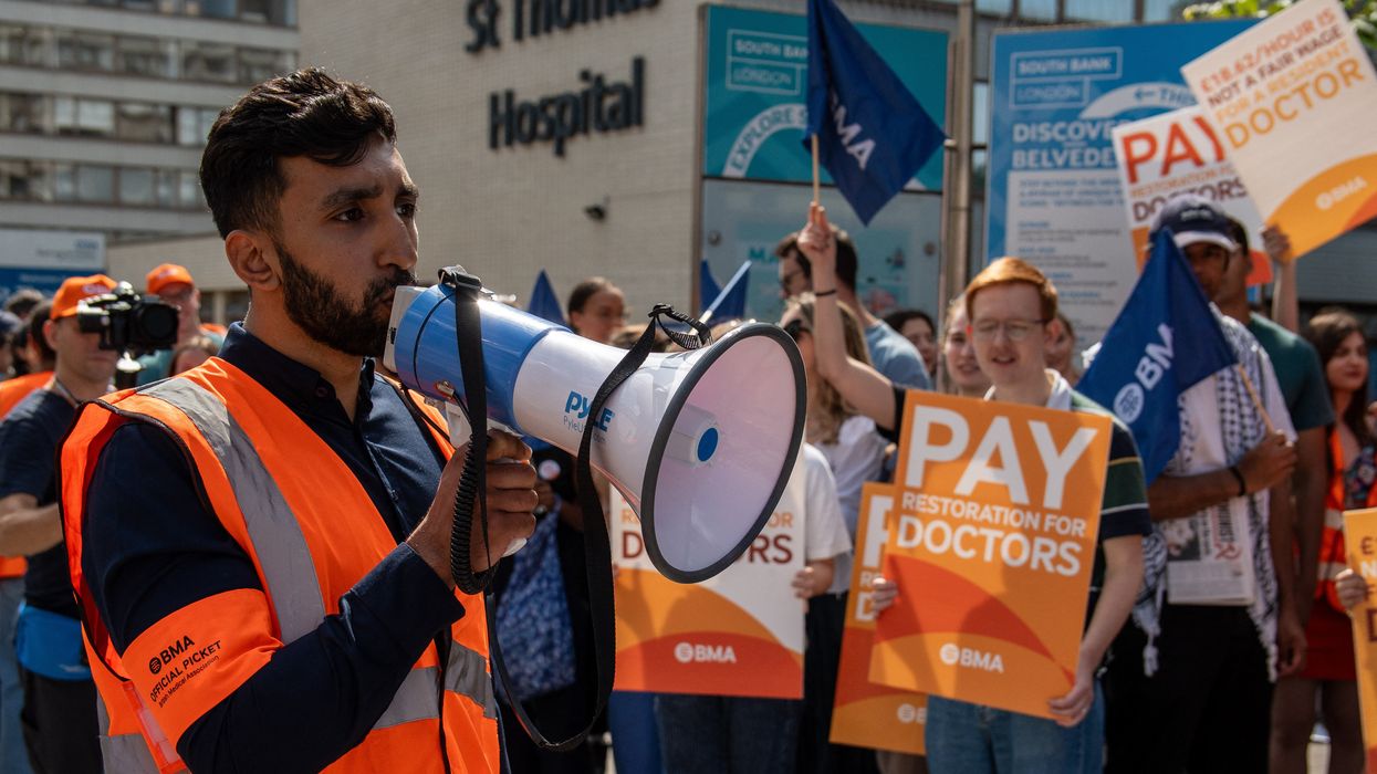 Resident doctors strike
