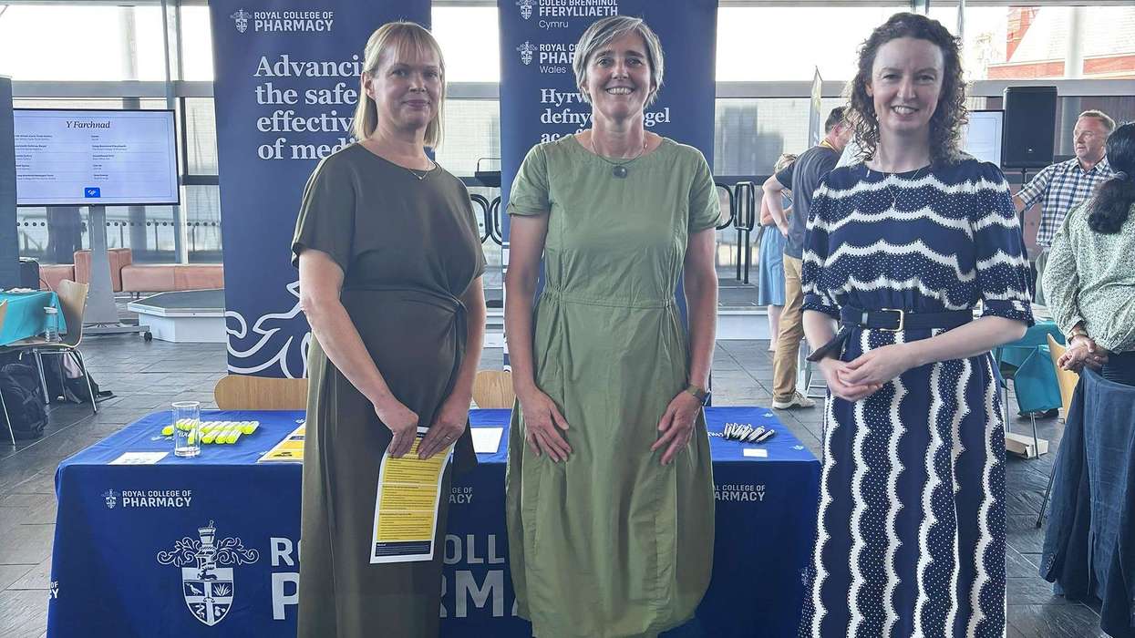 Royal College of Pharmacy Wales team meets new Senedd members