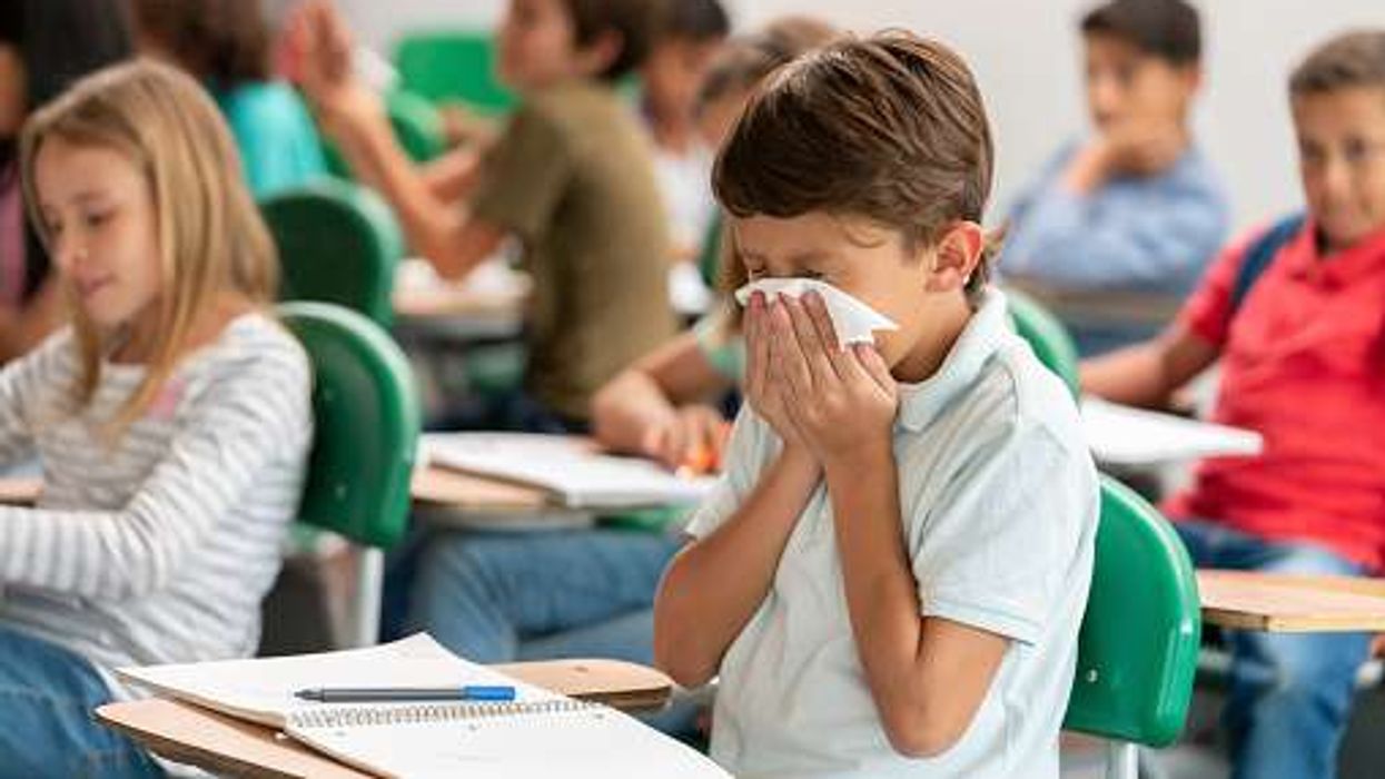 school flu outbreak Wales