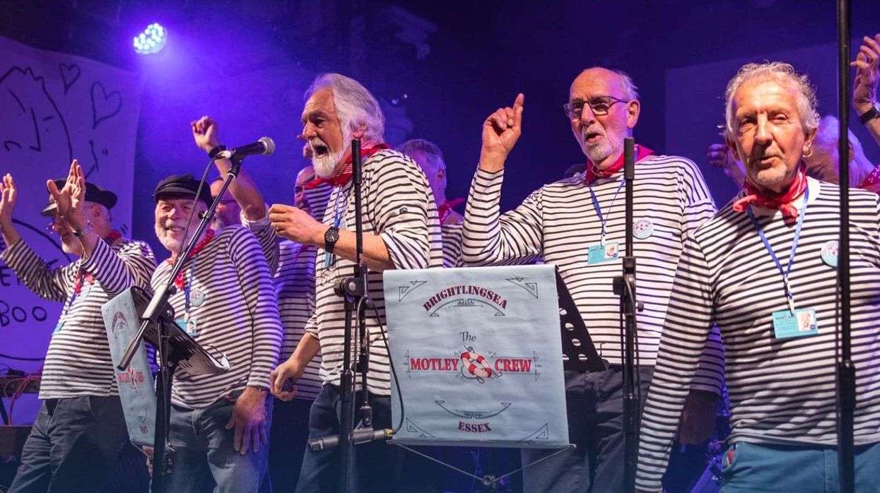 sea shanty group ‘The Motley Crew’