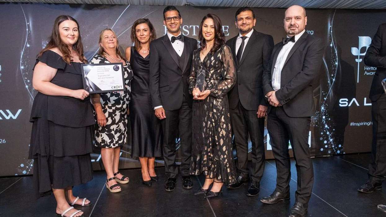 Sigcare wins Inspiring Hertfordshire award, and was a finalist in two categories