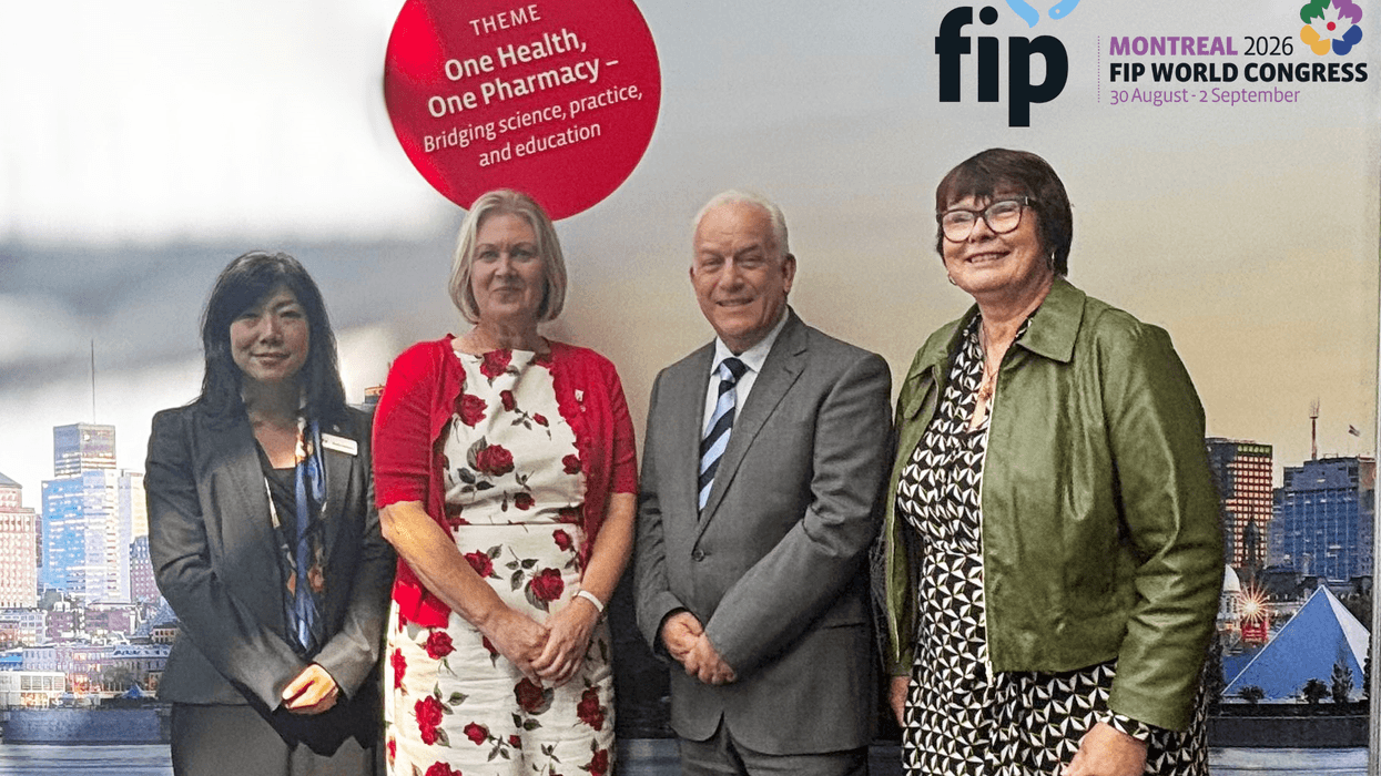 Three members of RCPharm bag FIP leadership positions
