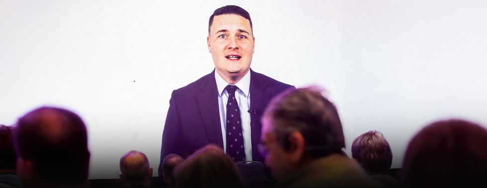 Wes Streeting addressing Pharmacy Business Conference 2025