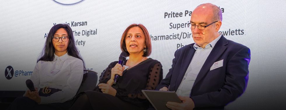 Yasmin Karsan, Pritee Panchmatia and Fin McCaul