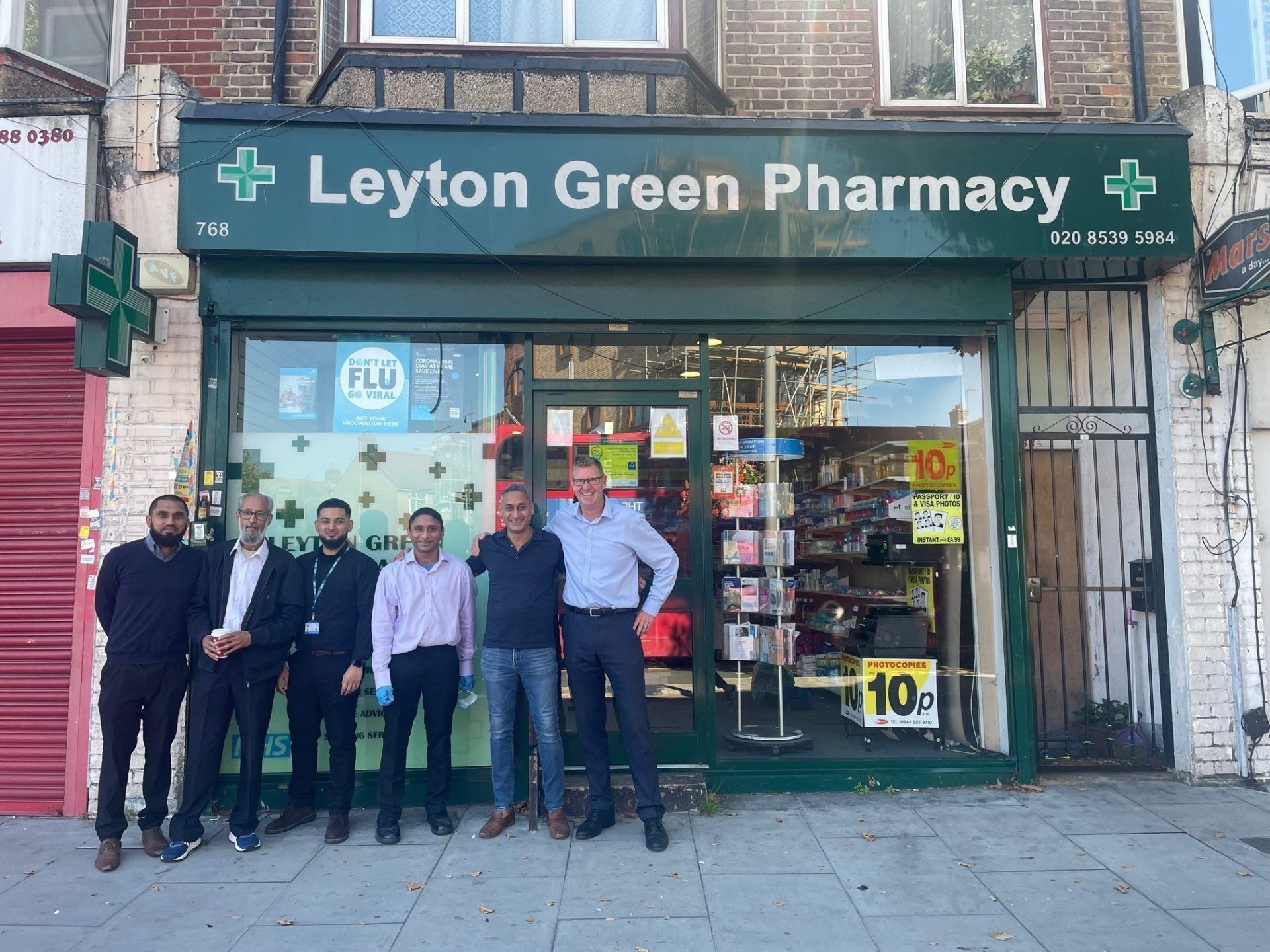 Leyton Green Pharmacy Acquired Trio Set to Enhance Services